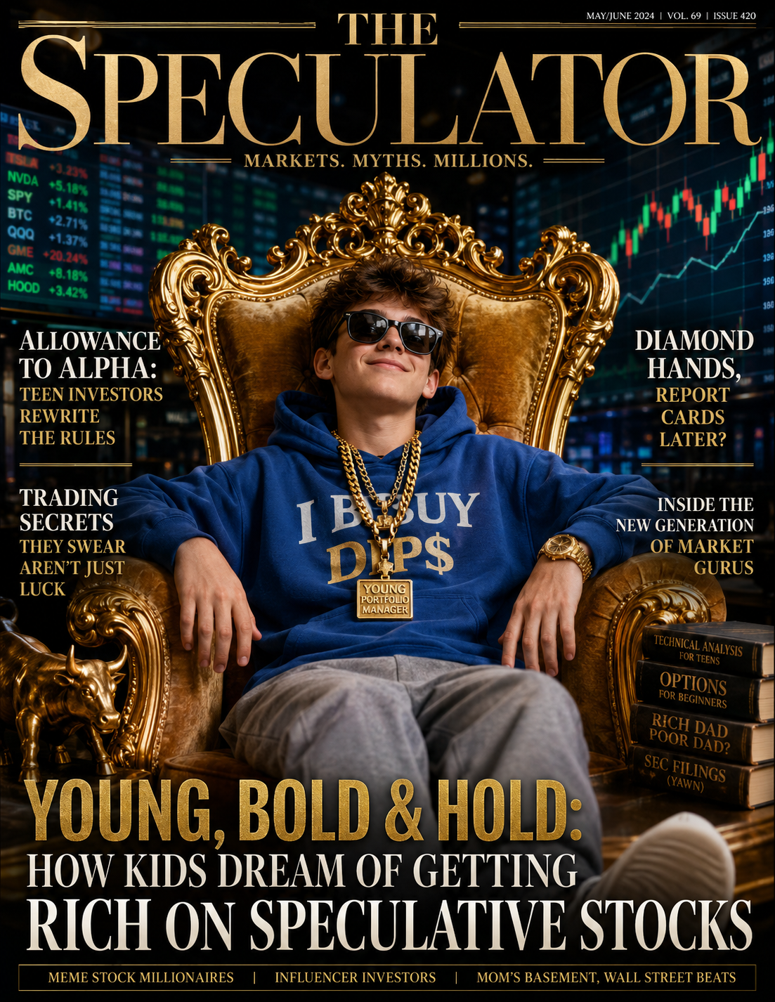 Humorous Modern Magazine Cover Designs