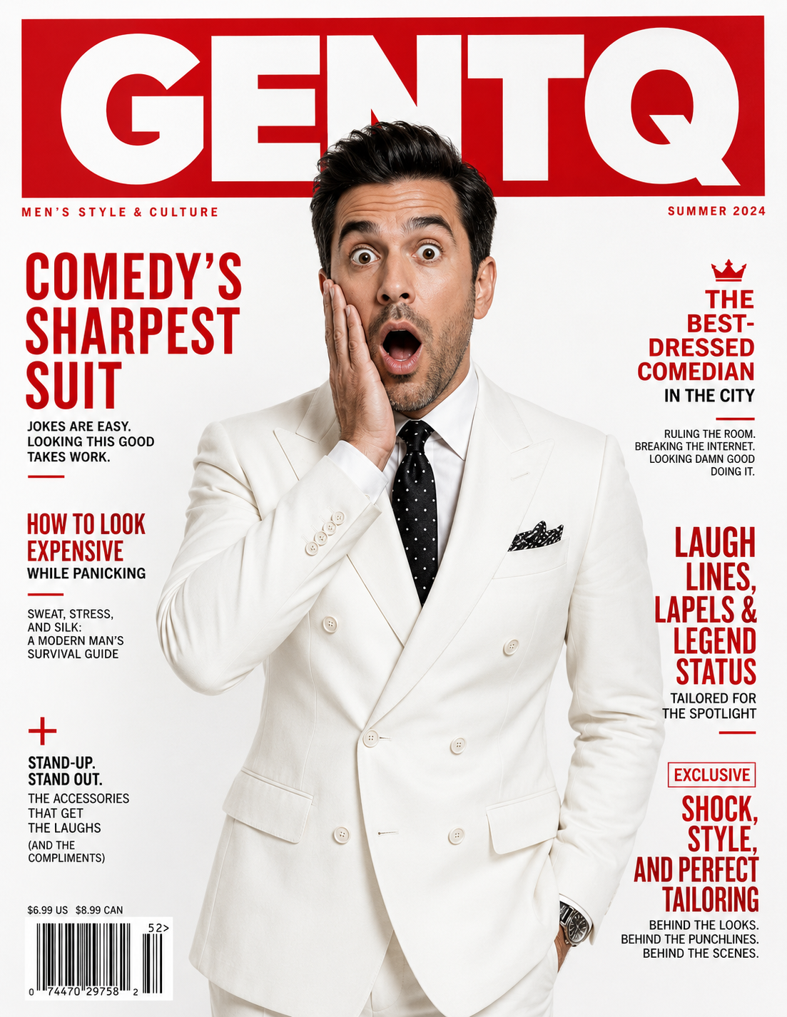 Humorous Modern Magazine Cover Designs