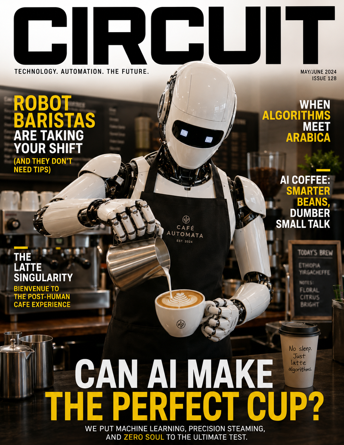 Humorous Modern Magazine Cover Designs