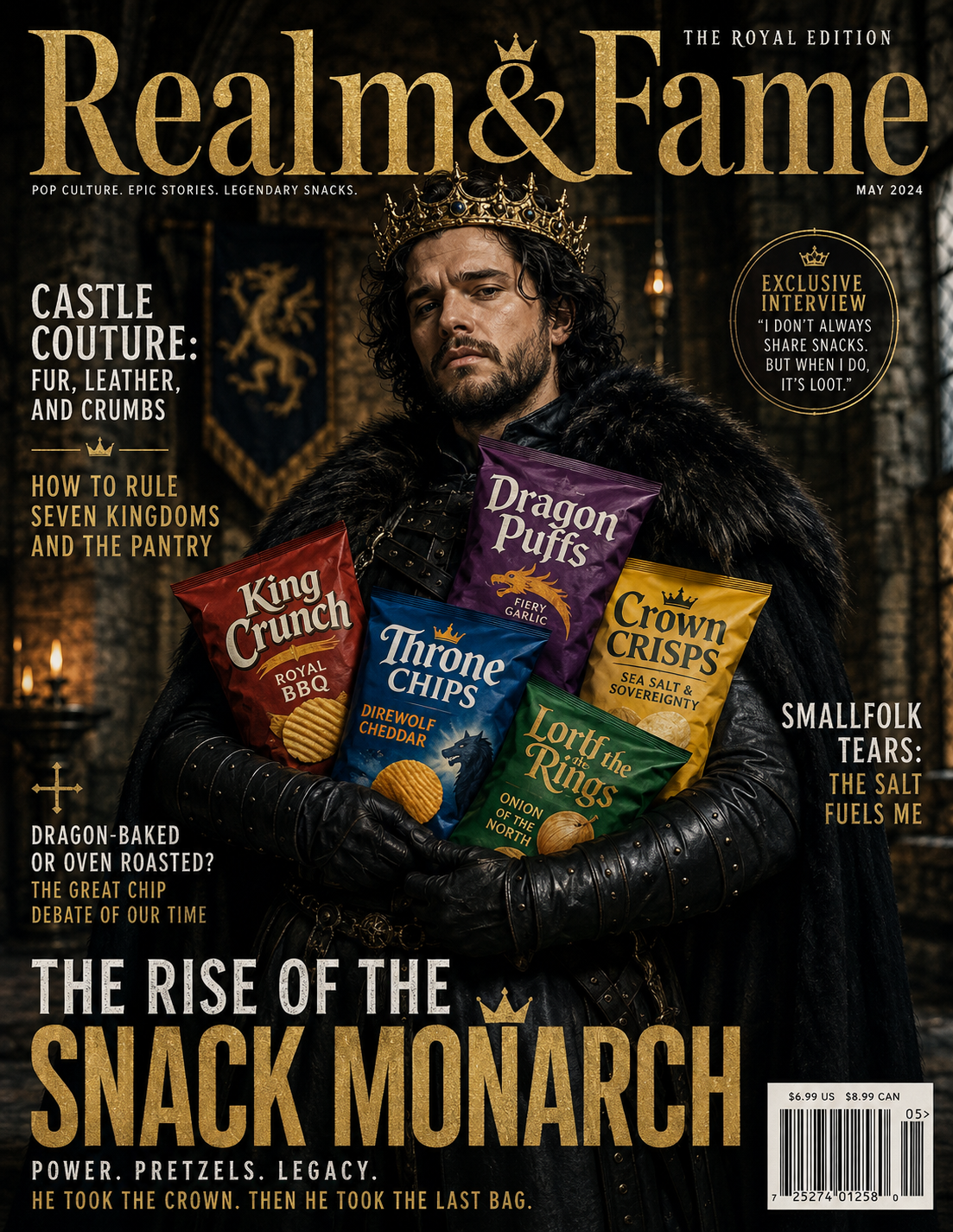 Humorous Modern Magazine Cover Designs