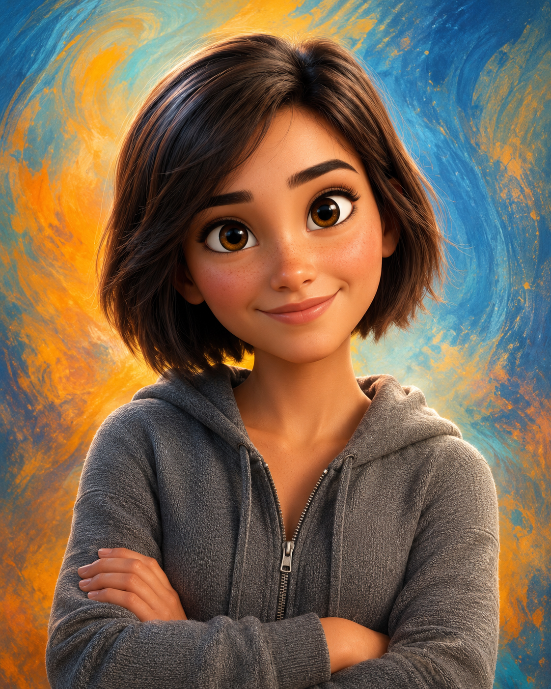 Hyperrealistic 3D Pixar Photo Portraits