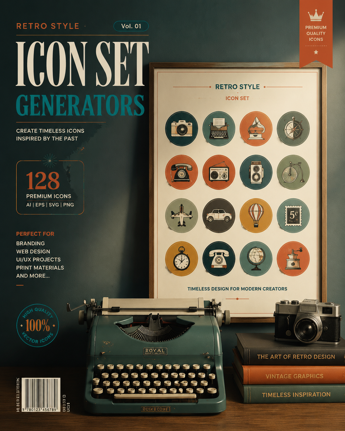 icon-set-generators-retro-style-8