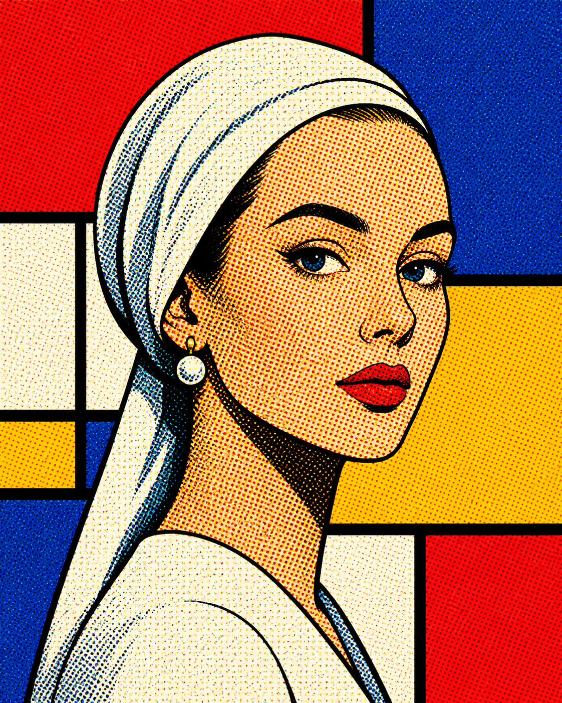 Images To Cmyk Retro Comic Book Style