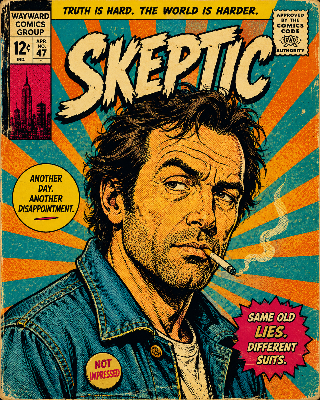 Images To Cmyk Retro Comic Book Style