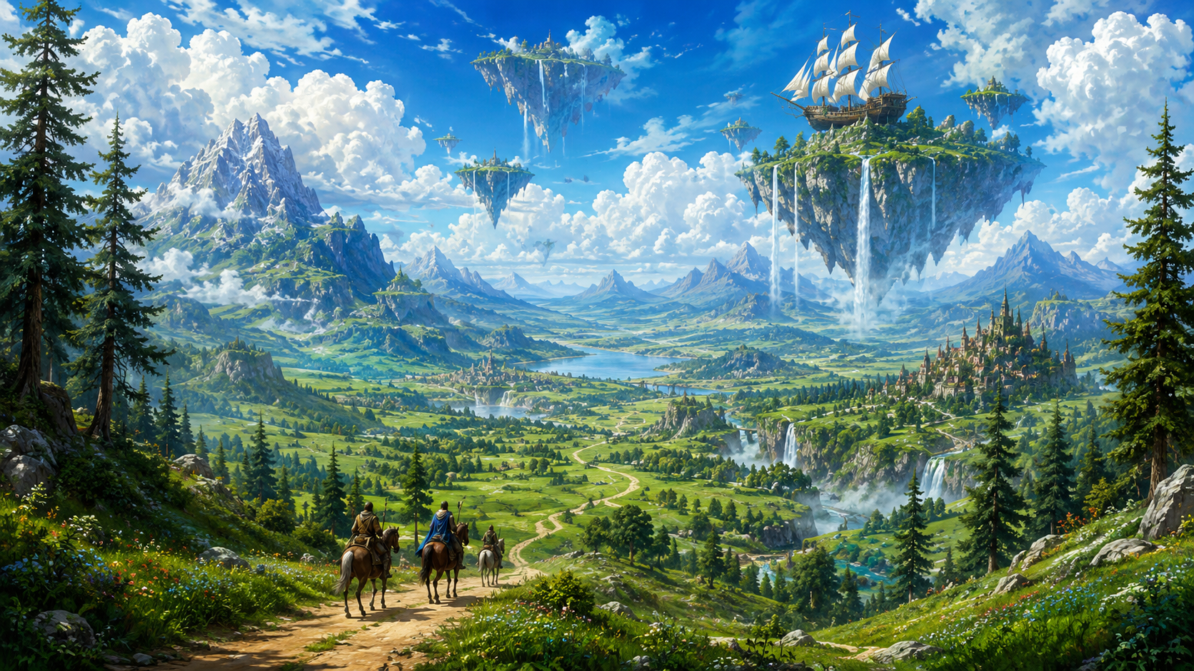 Infinite Landscapes