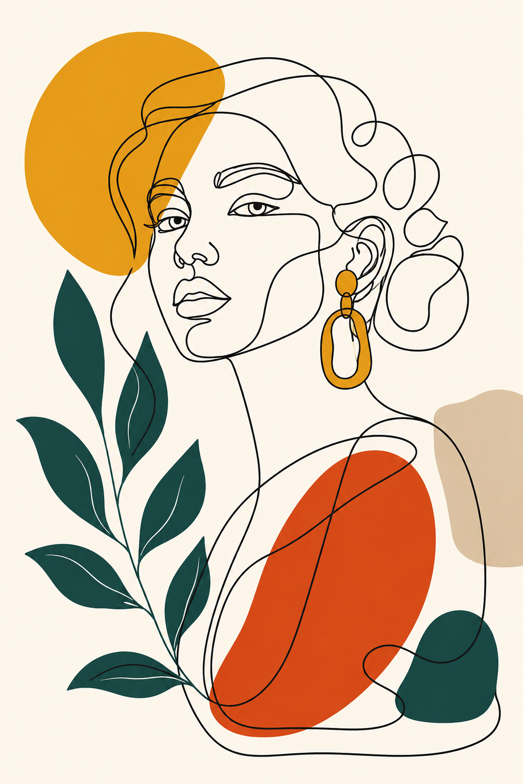 intricate-continuous-line-art-illustrations-3
