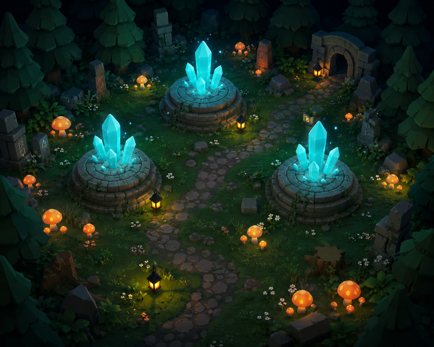 lowpoly-isometric-scenes-5