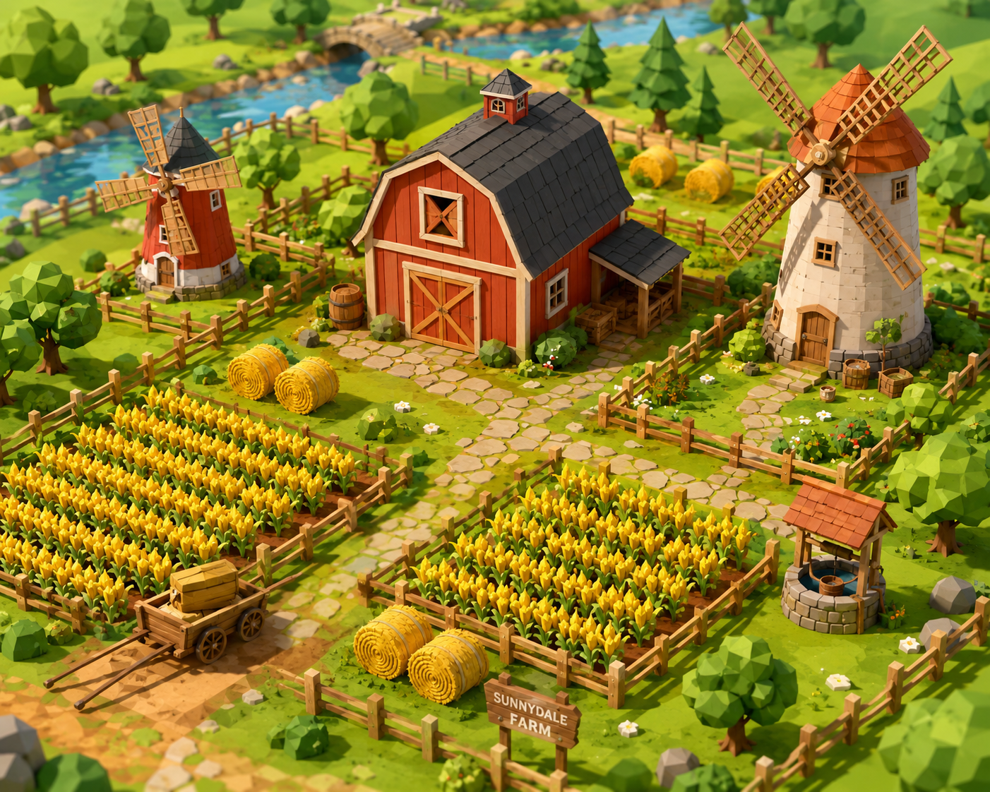 lowpoly-isometric-scenes-6