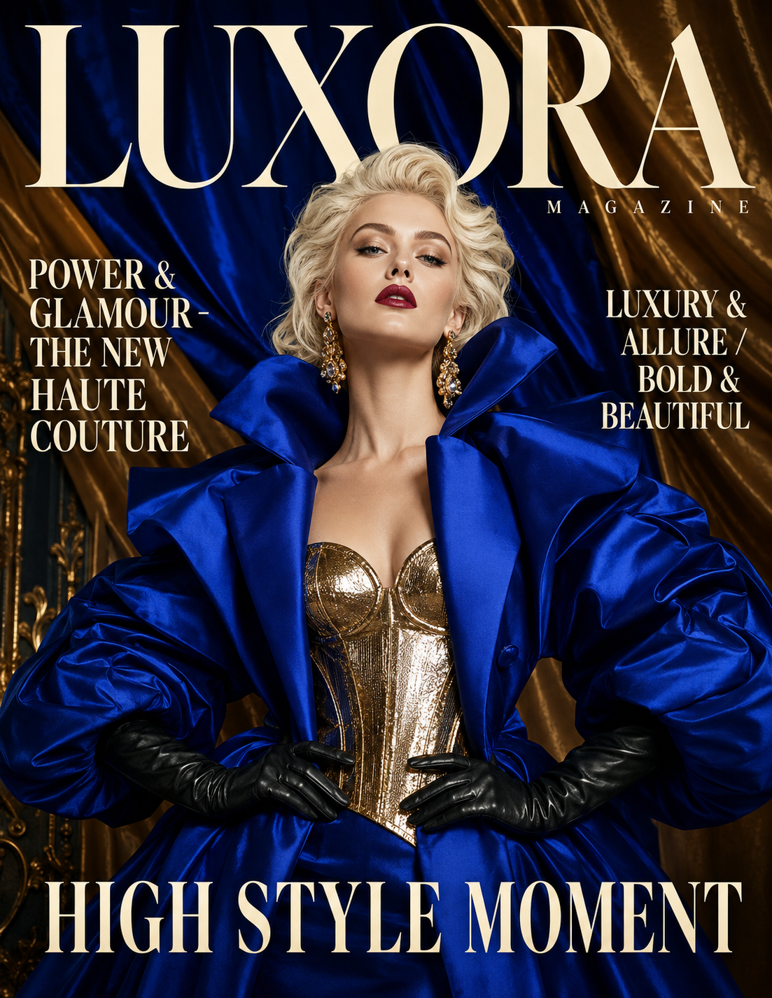 Luxury Fashion Magazine Covers