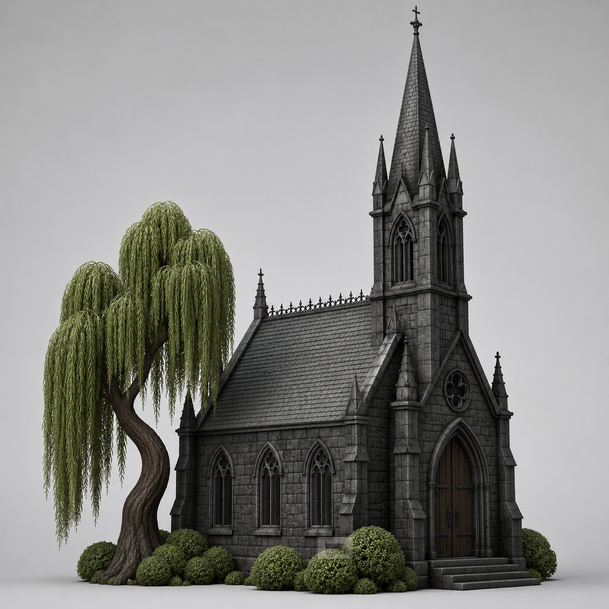 Minimalist 3D Houses