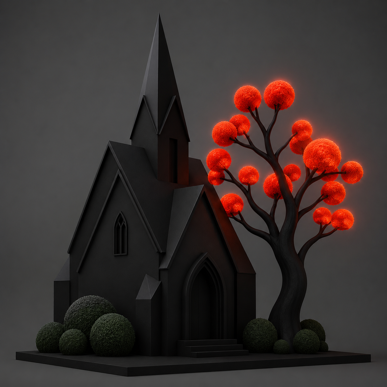 Minimalist 3D Houses