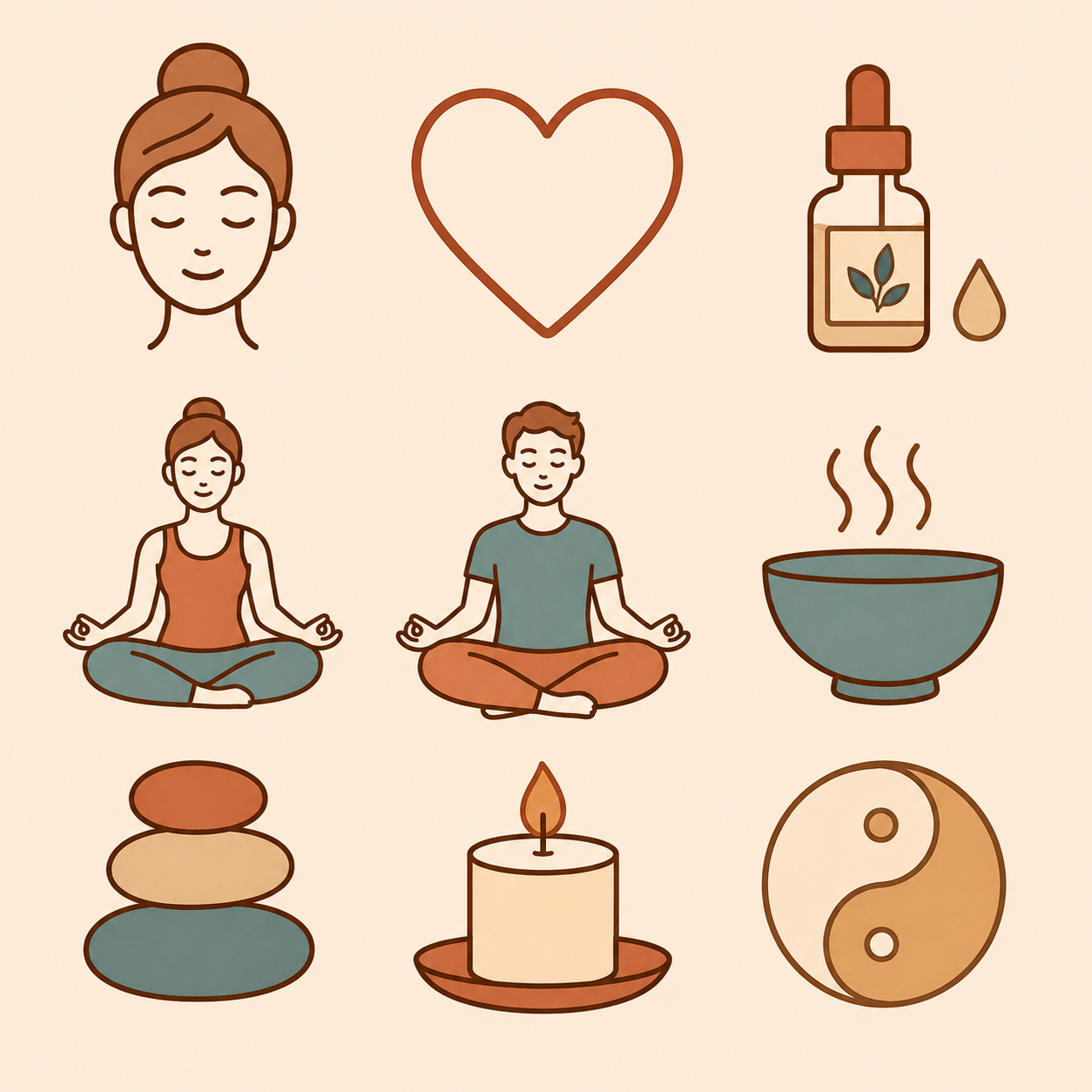Minimalist Flat Icon Set Generators