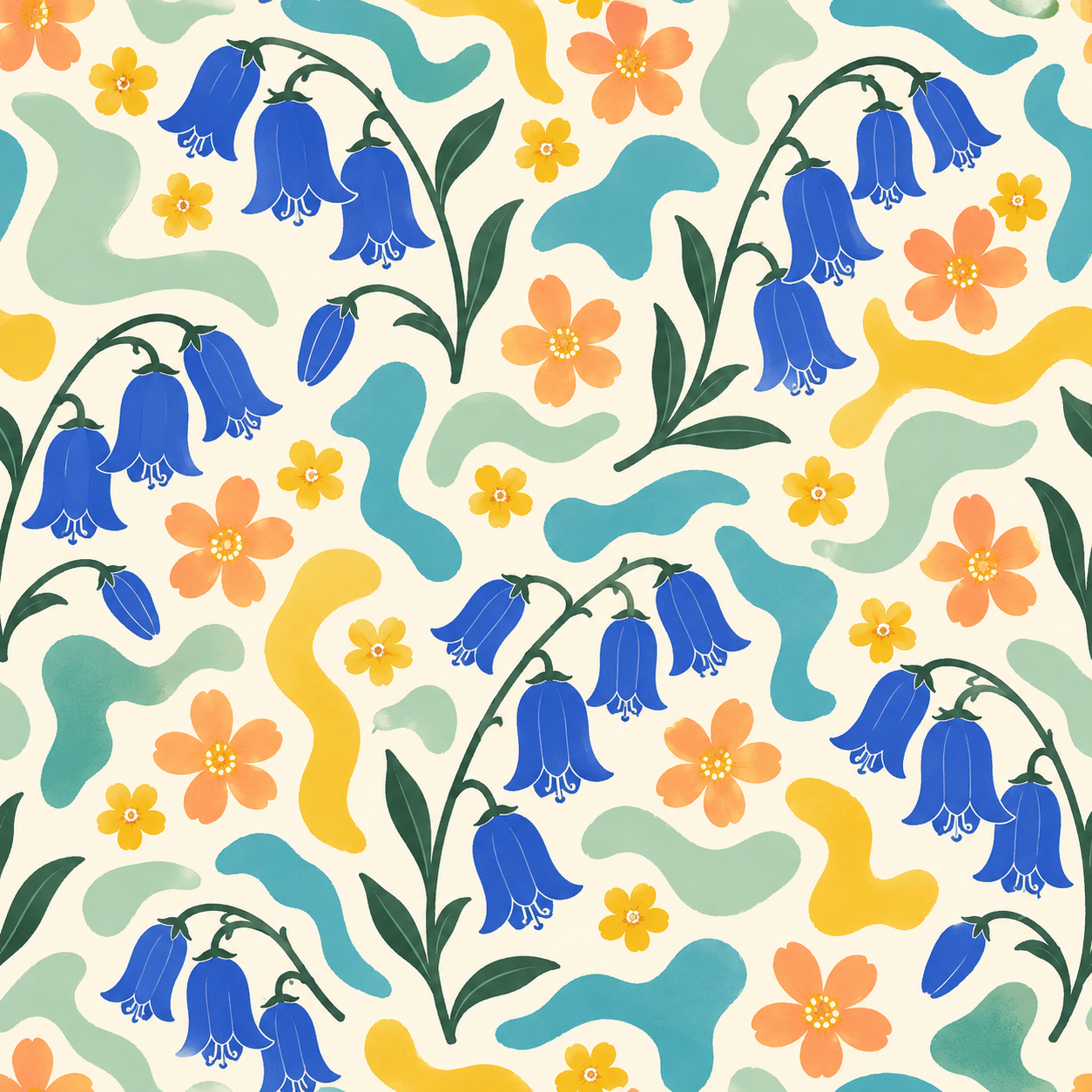 Modern Spring Botanicals Patterns
