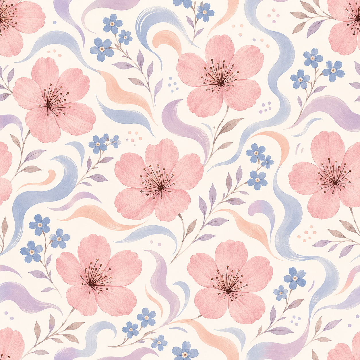 Modern Spring Botanicals Patterns