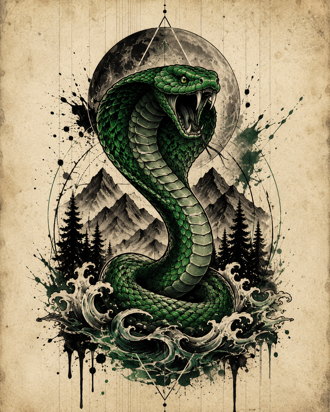 Neo Traditional Animal Tattoos