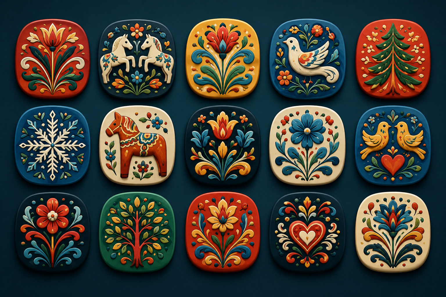 nordic-folk-art-icon-grid-sets-2