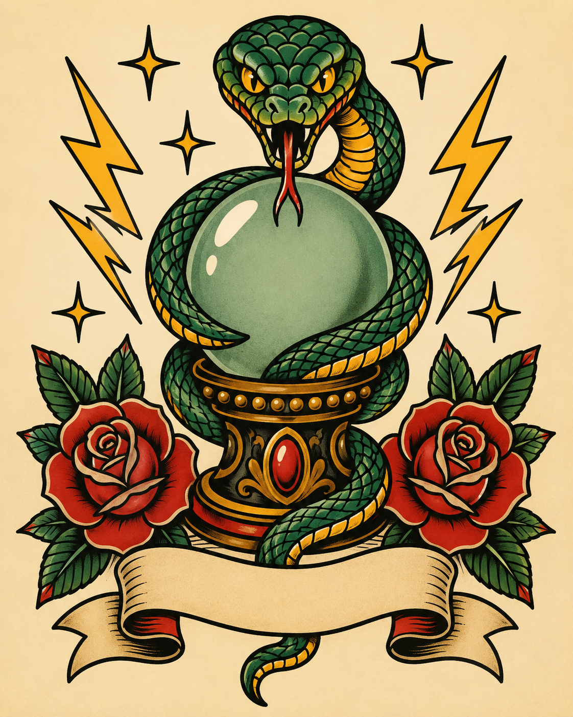 Old School Tattoo Art
