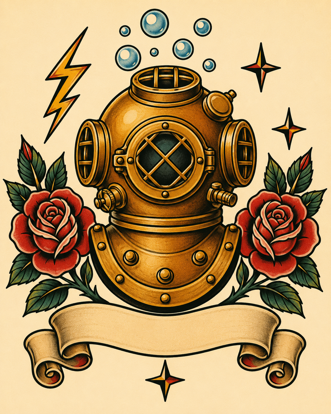 Old School Tattoo Art