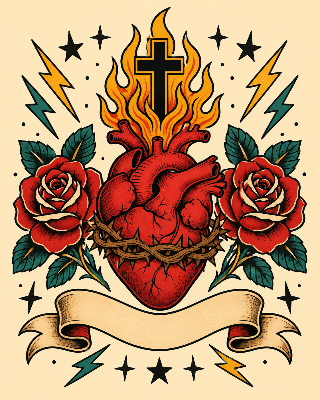 Old School Tattoo Art