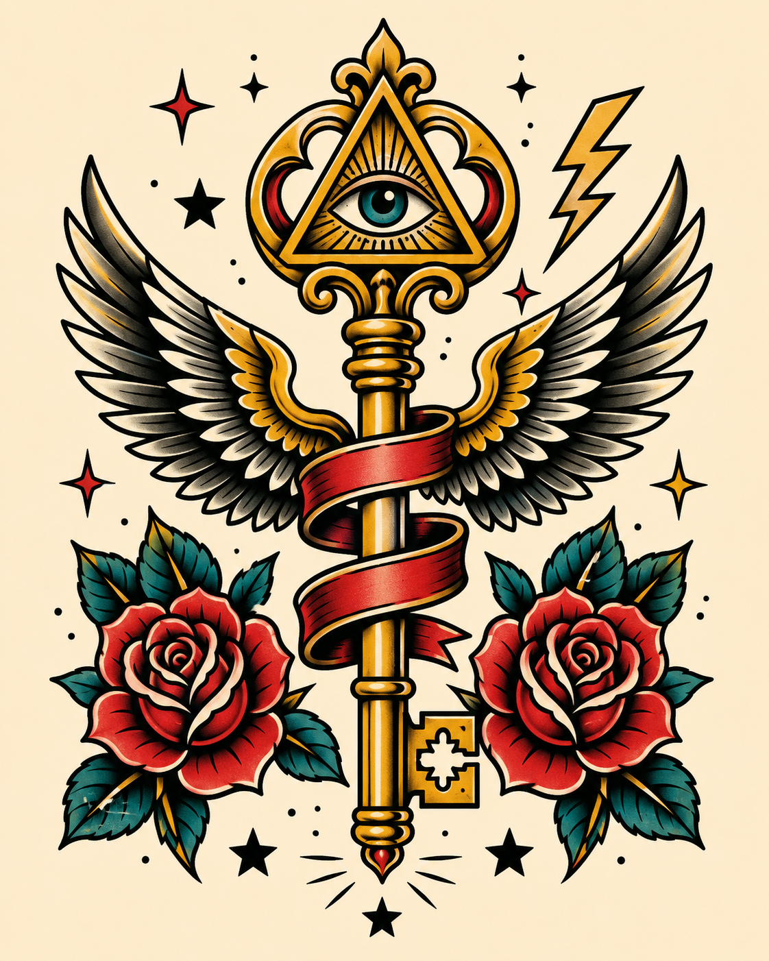 Old School Tattoo Art