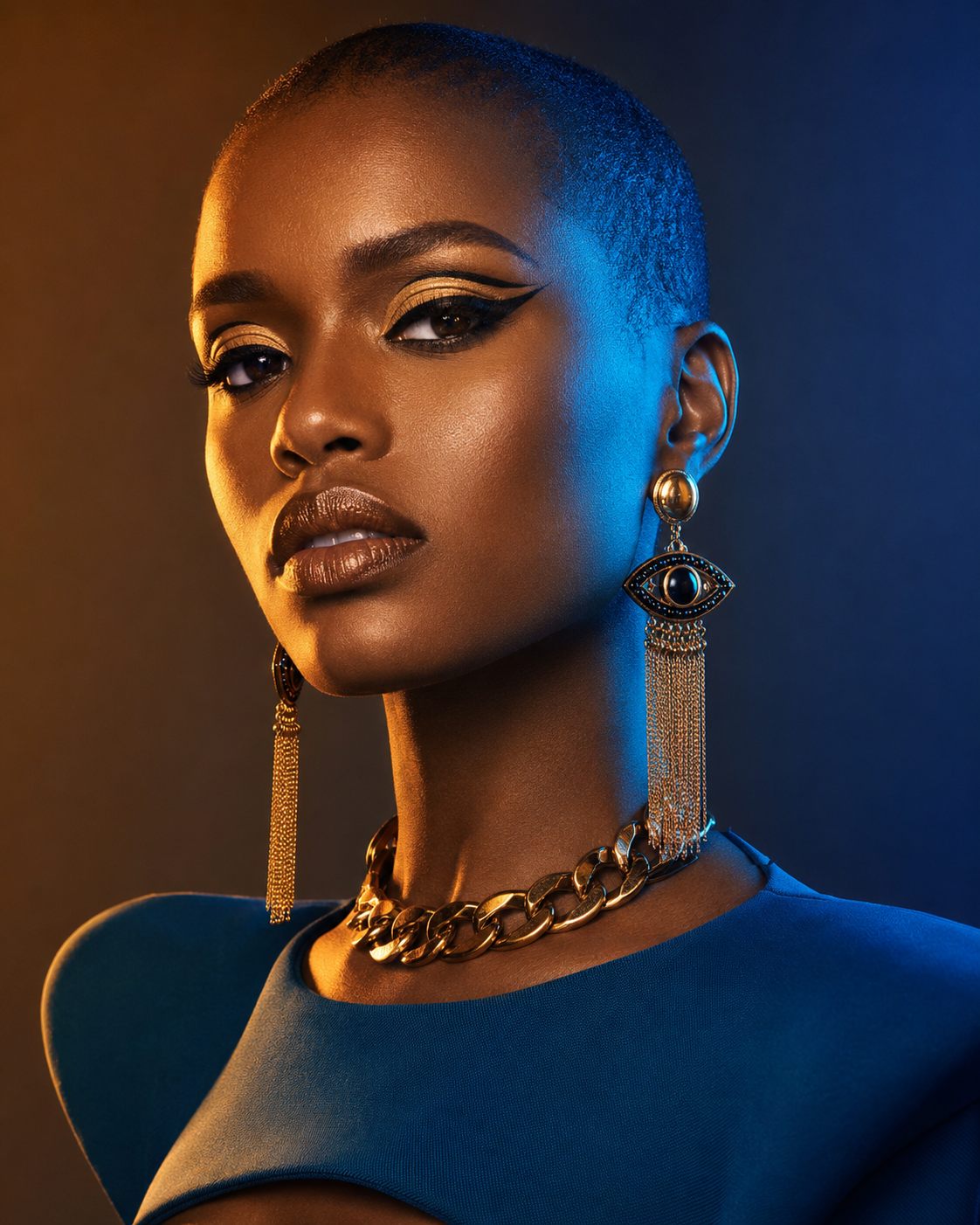 Photorealistic Portrait Studio Shots