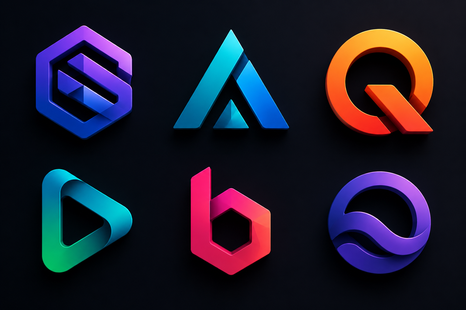 realistic-3d-render-logos-7