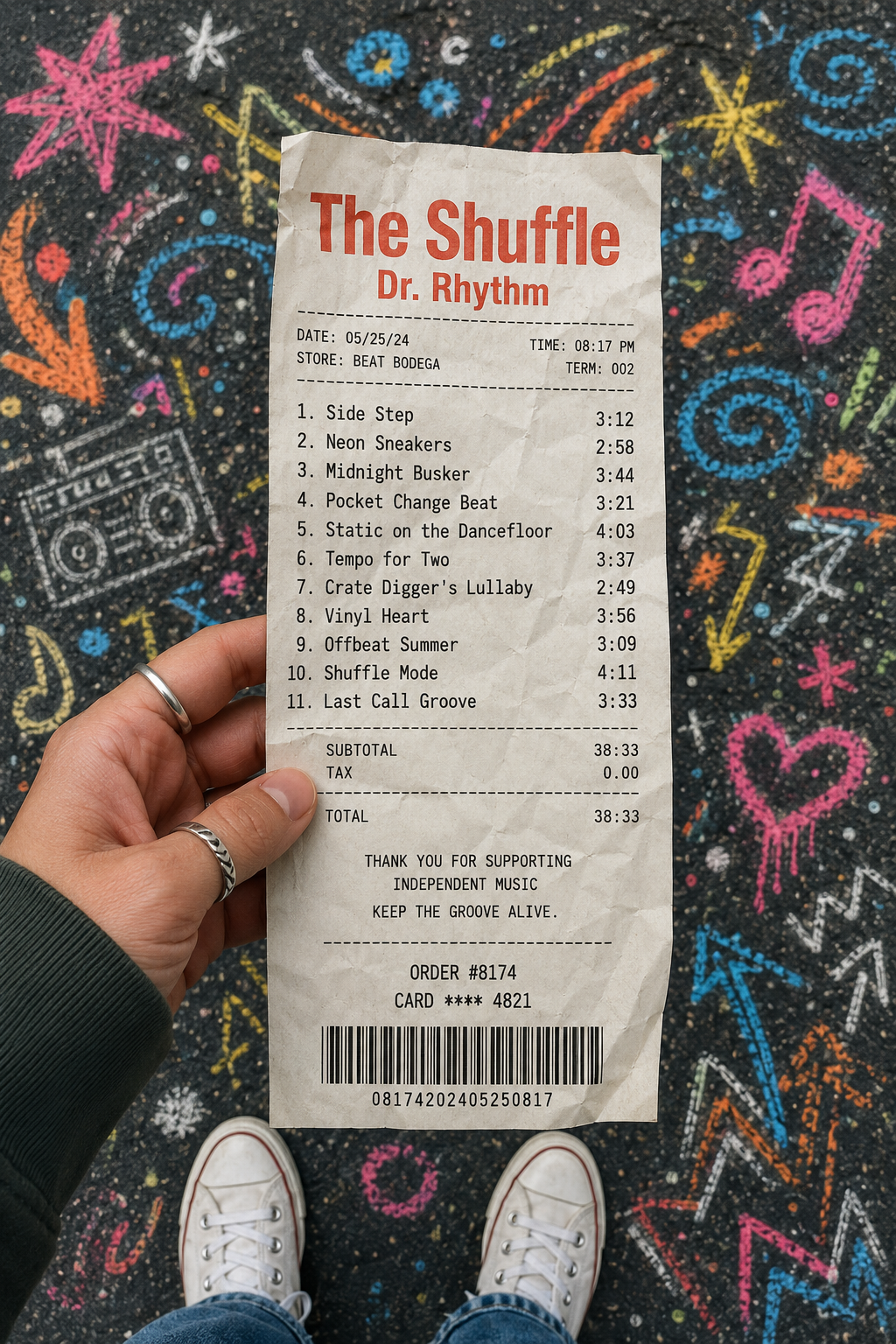 Receipt Album Covers