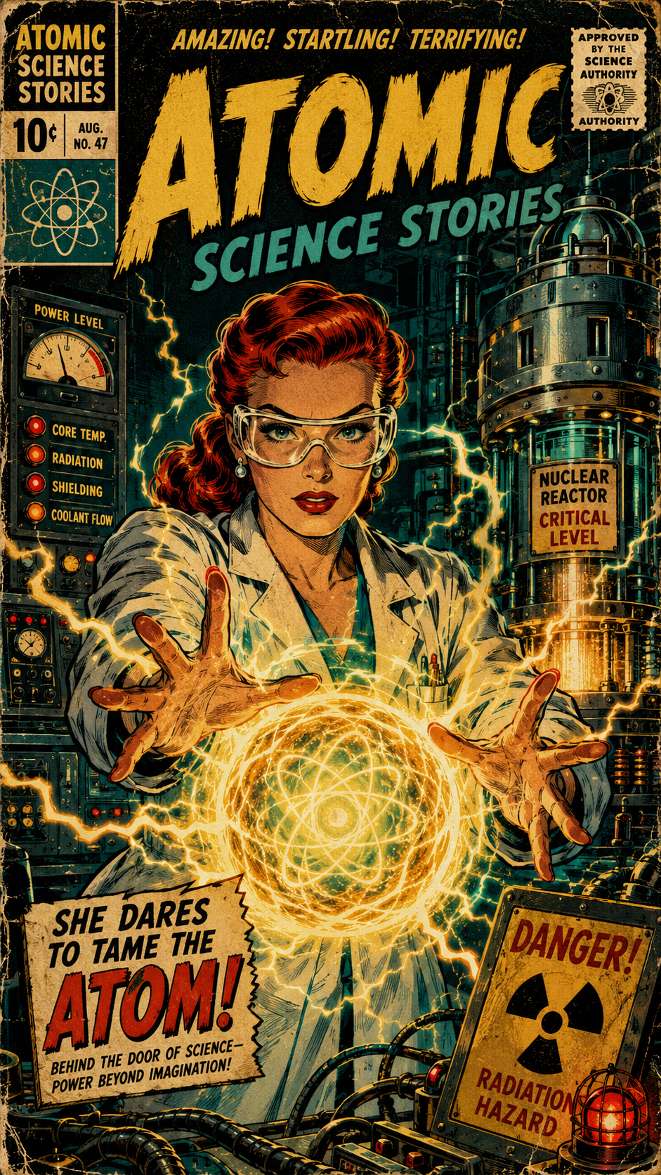 Retro Comic Heroine Generator