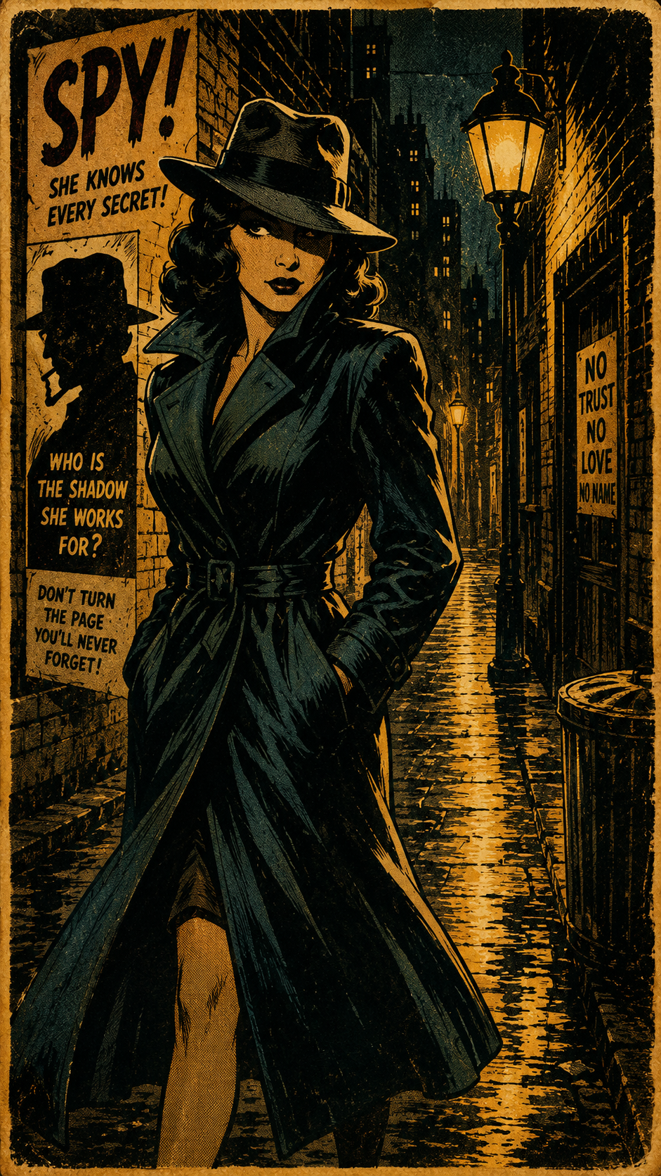 Retro Comic Heroine Generator