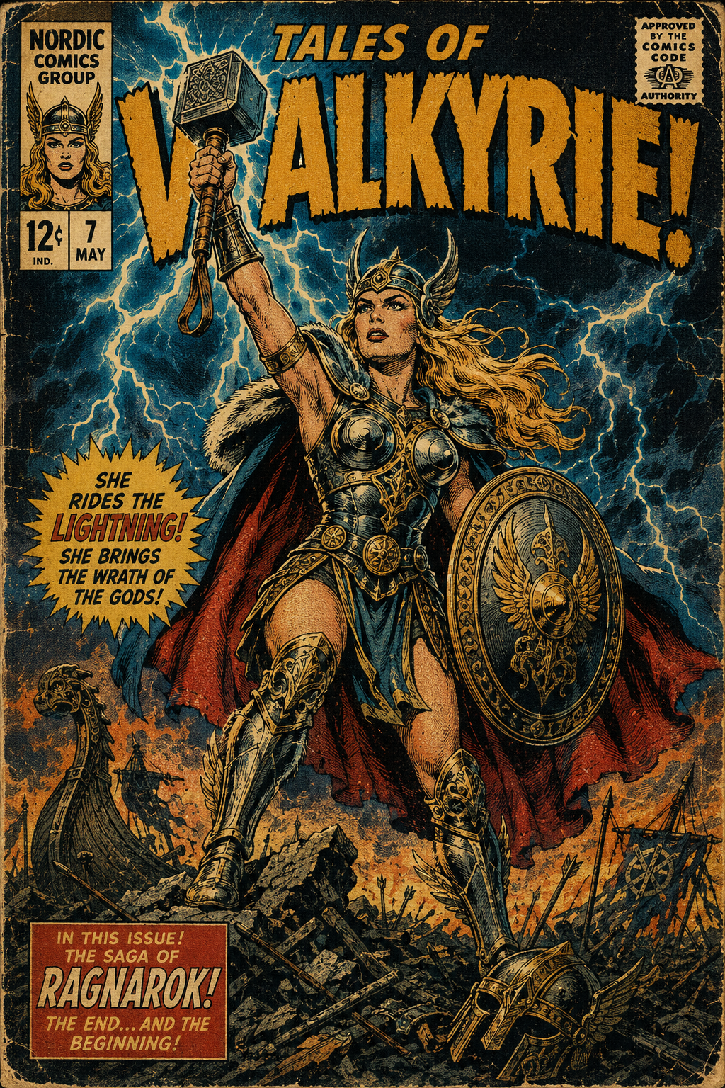 Retro Comic Heroine Generator