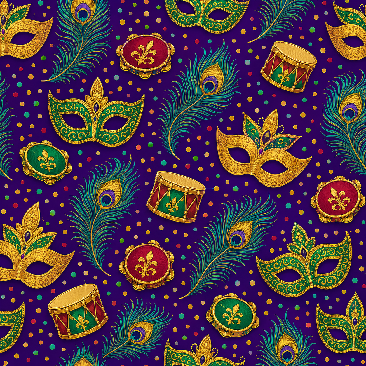 Seamless Fabric Repeat Pattern Studios