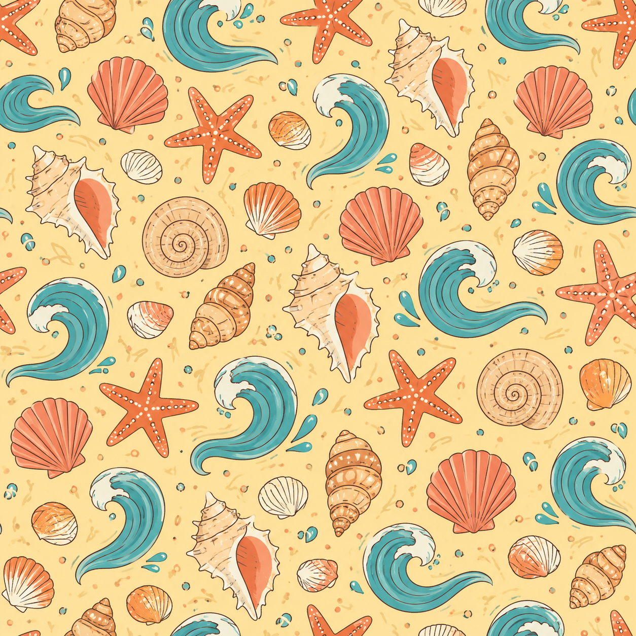 Seamless Fabric Repeat Pattern Studios