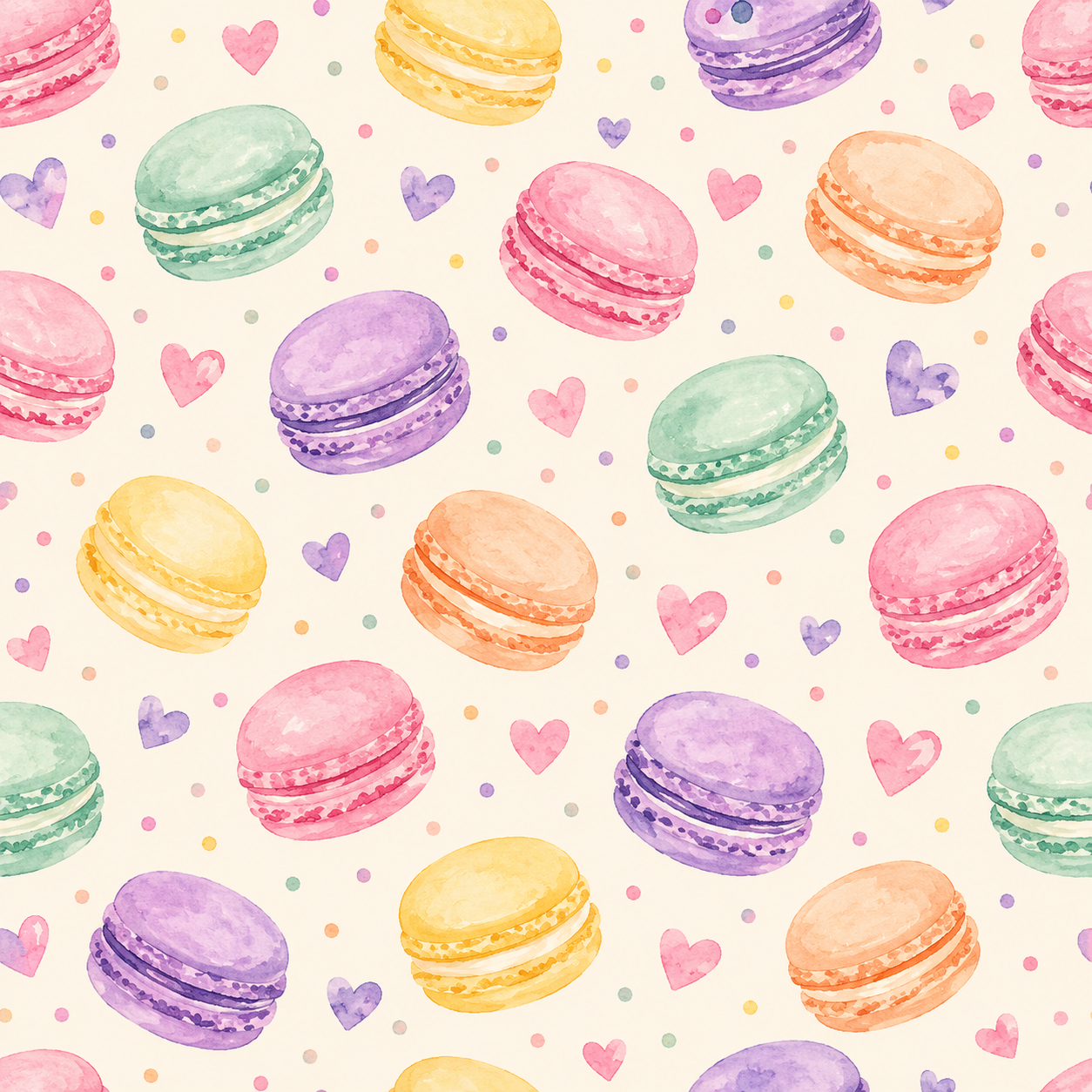 Seamless Stationery Pattern Design Assets