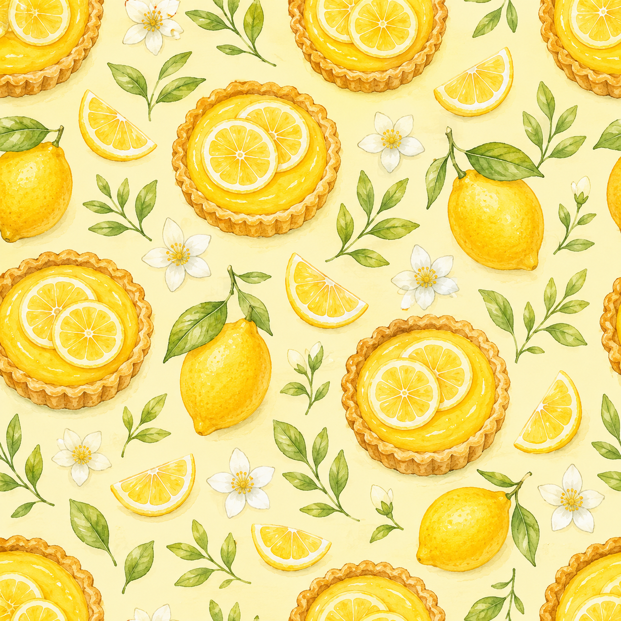 Seamless Stationery Pattern Design Assets