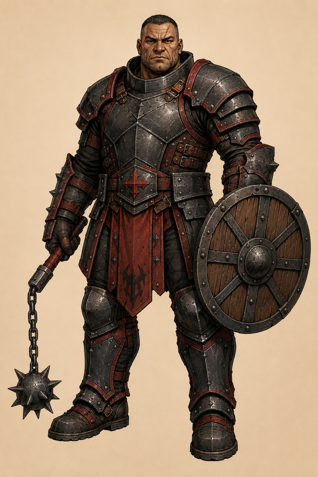 Semirealistic Fantasy Warrior Comics