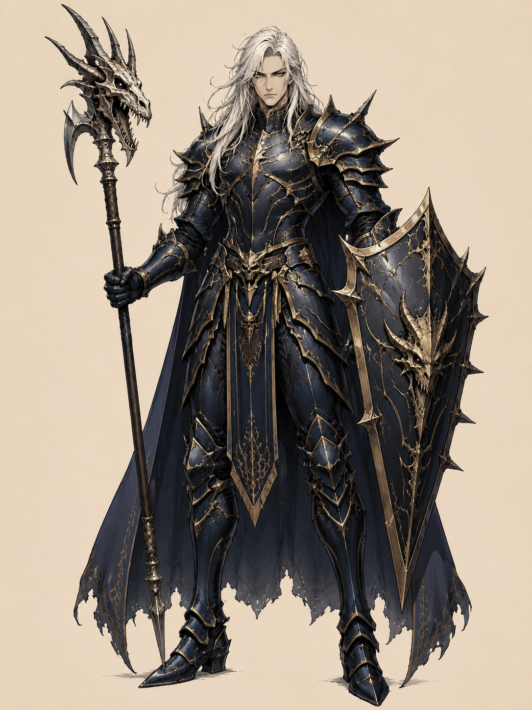Semirealistic Fantasy Warrior Comics