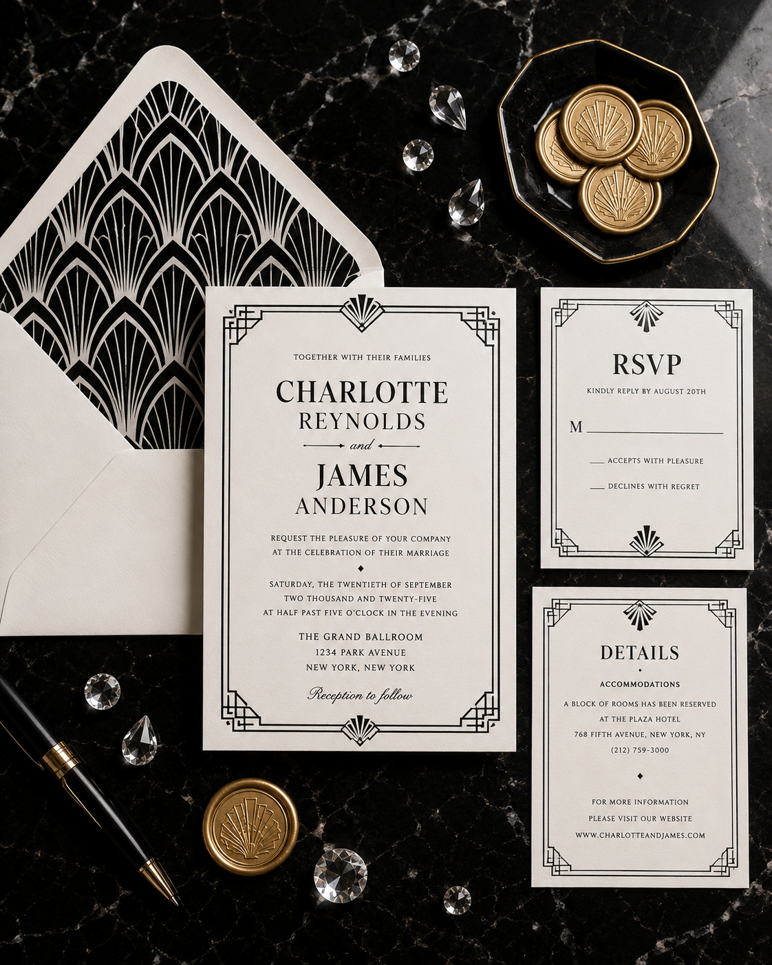 The Luxury Wedding Invitation Suites