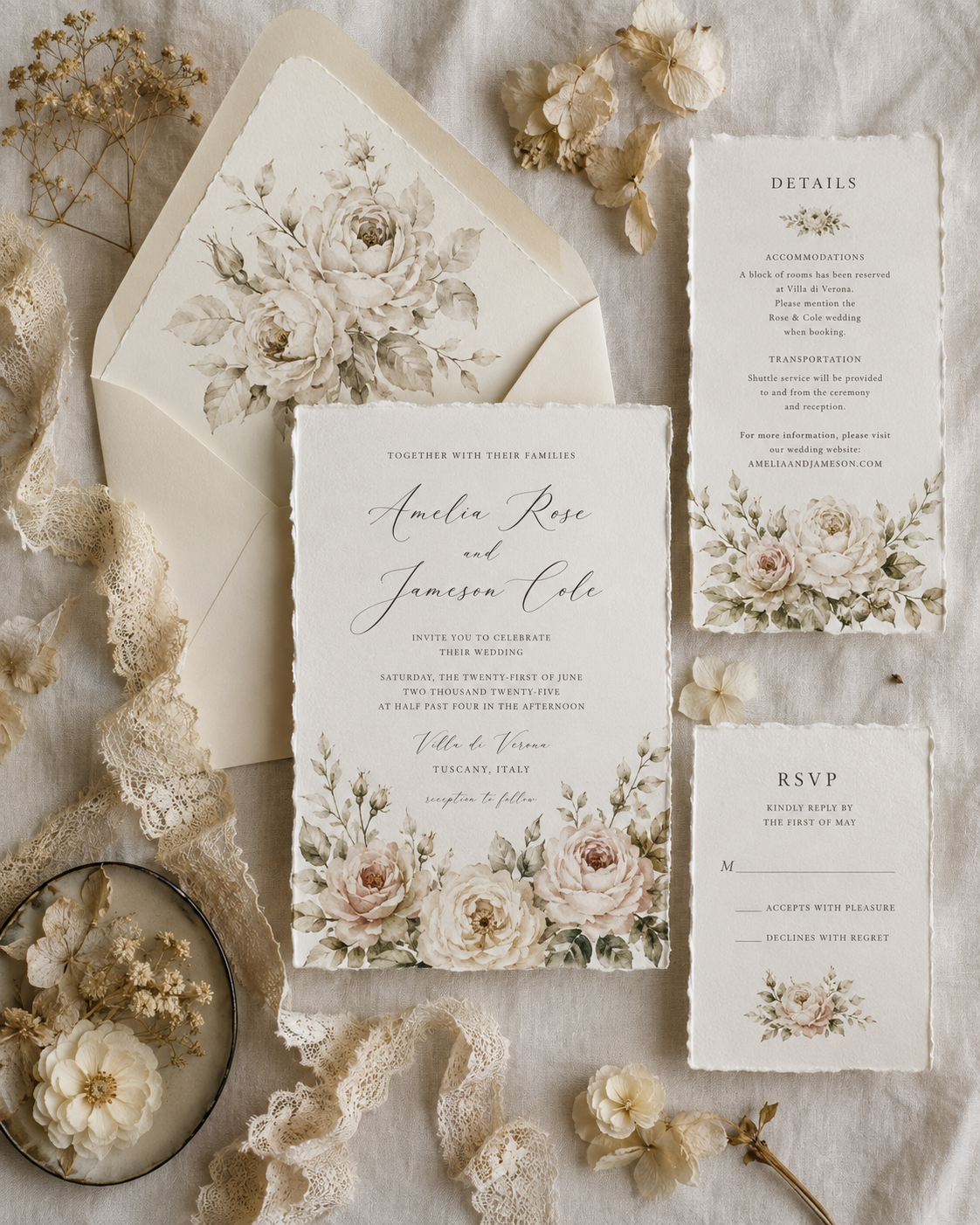 The Luxury Wedding Invitation Suites