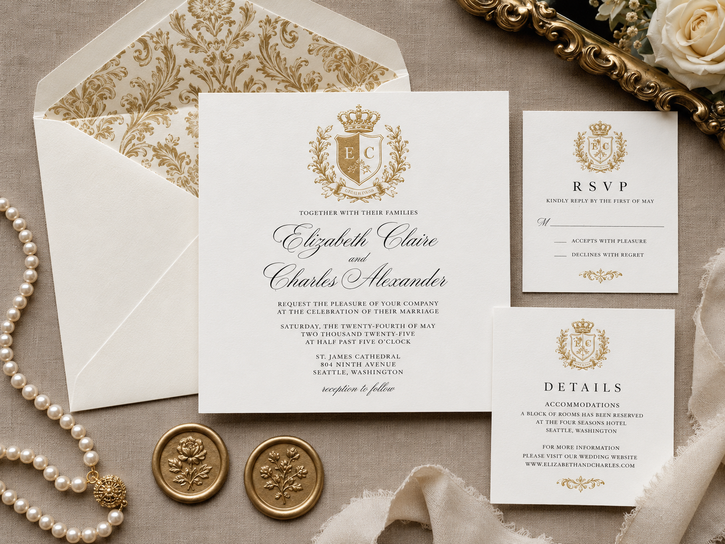 The Luxury Wedding Invitation Suites