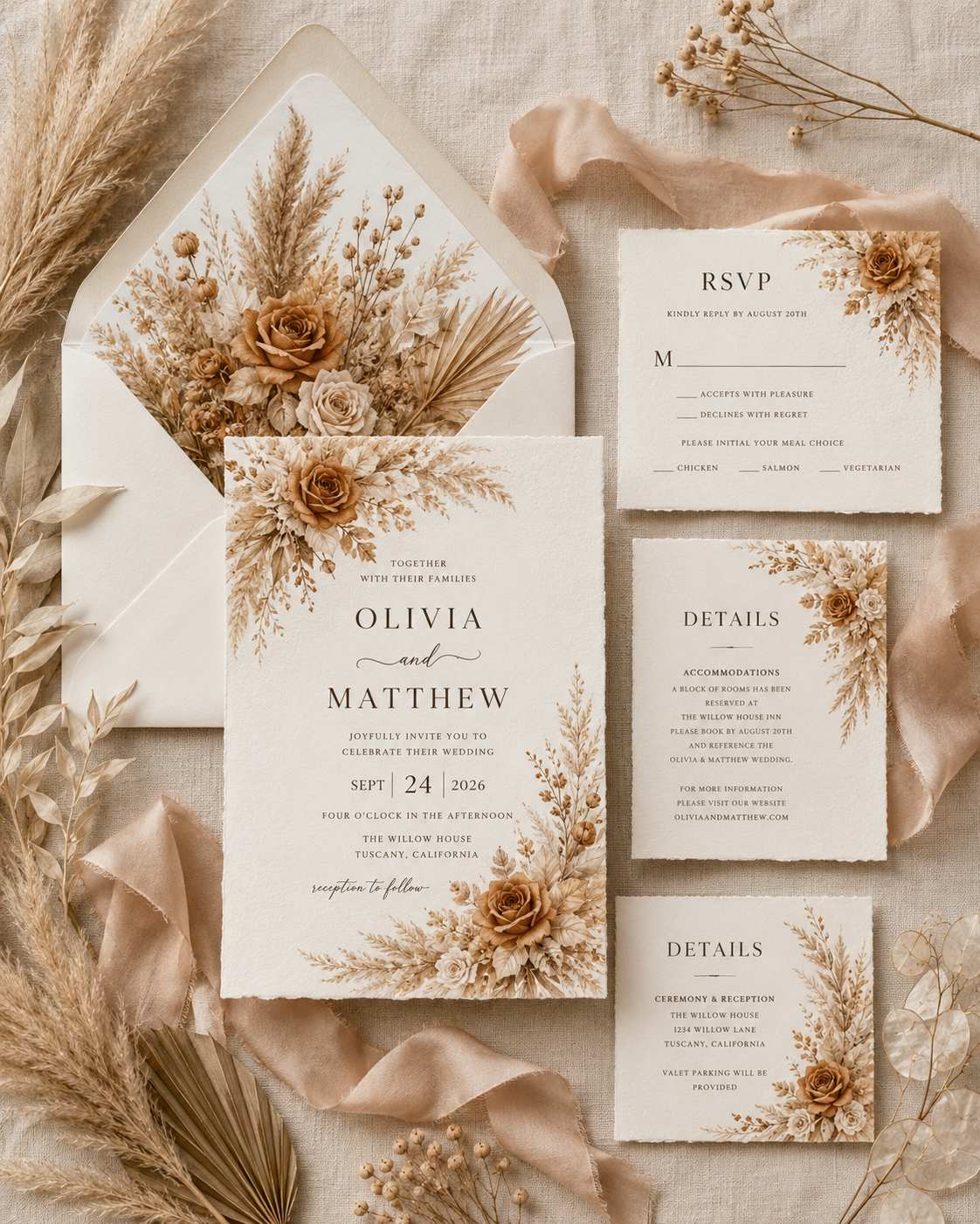 The Luxury Wedding Invitation Suites