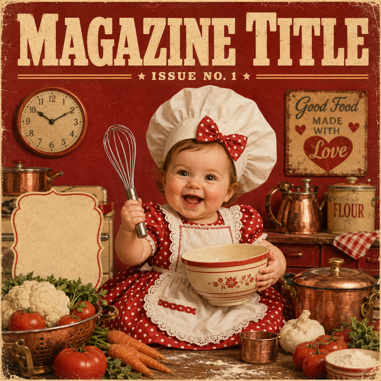 Vintage Baby Magazine Covers