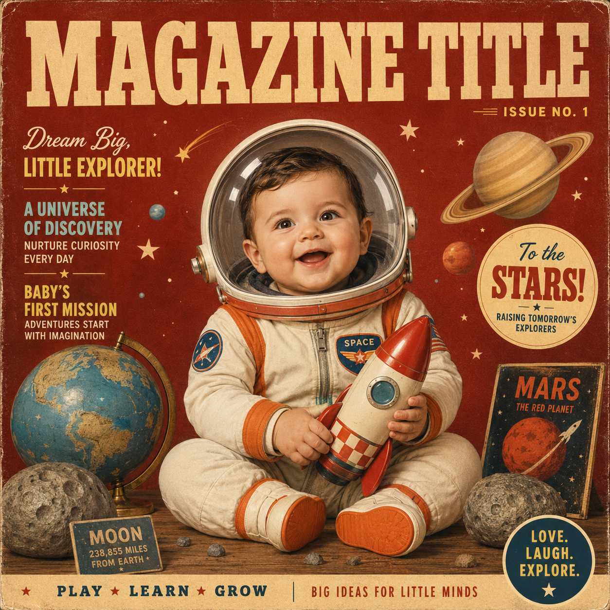 Vintage Baby Magazine Covers
