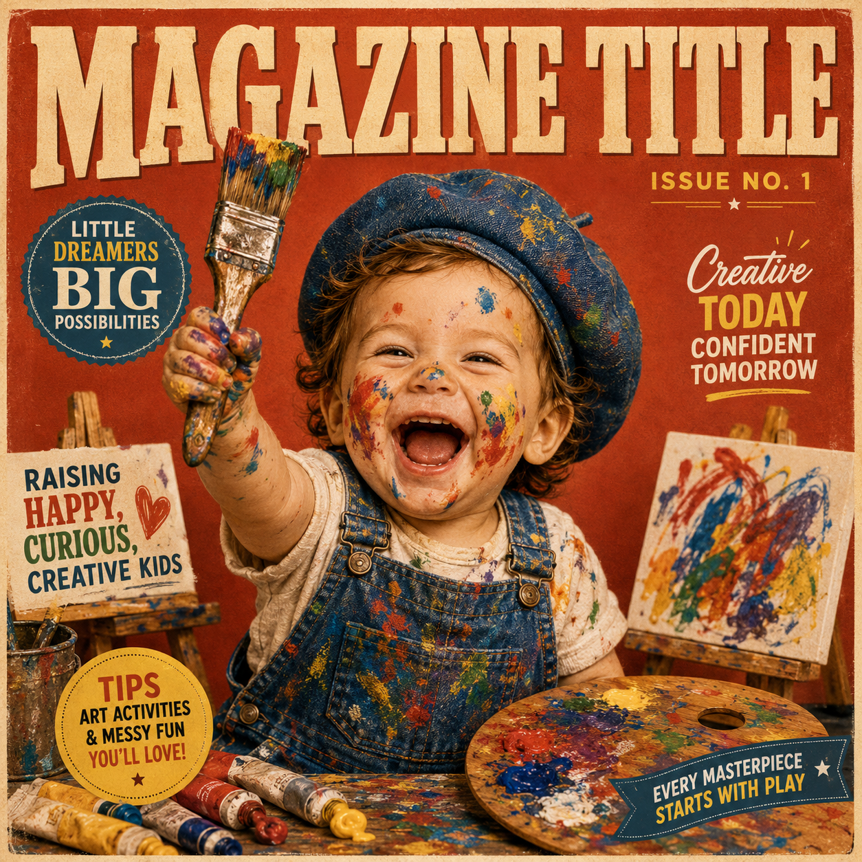 Vintage Baby Magazine Covers