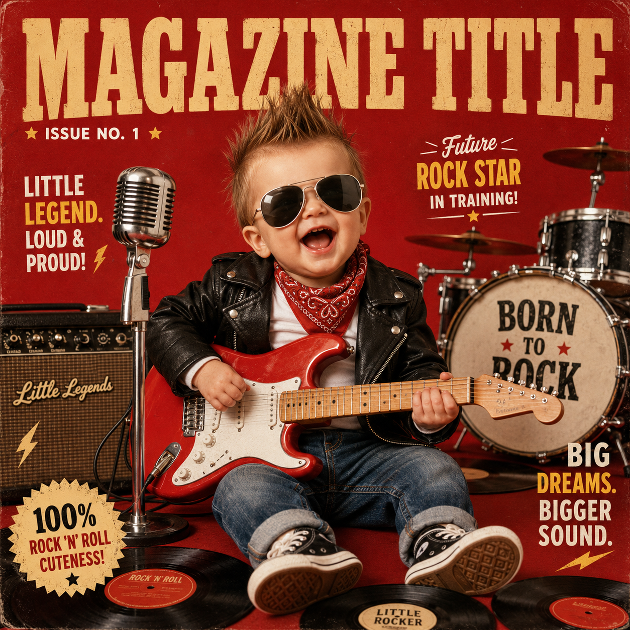 Vintage Baby Magazine Covers
