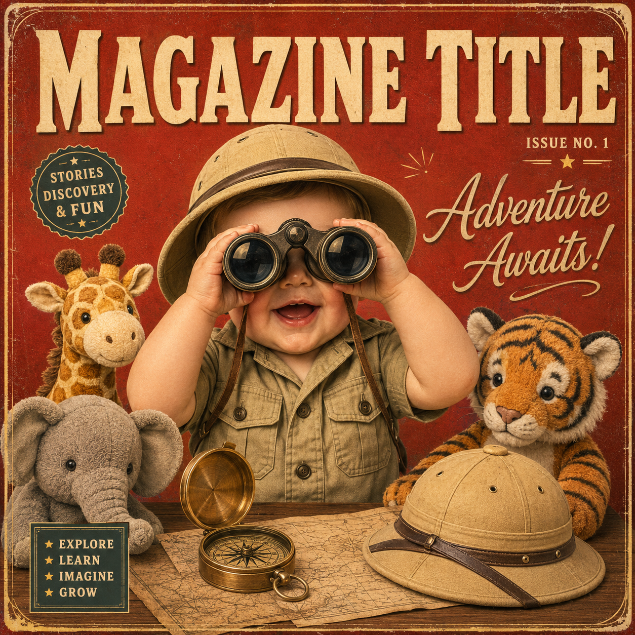Vintage Baby Magazine Covers
