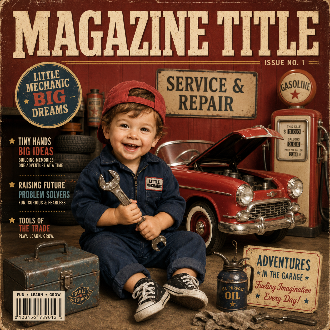 Vintage Baby Magazine Covers