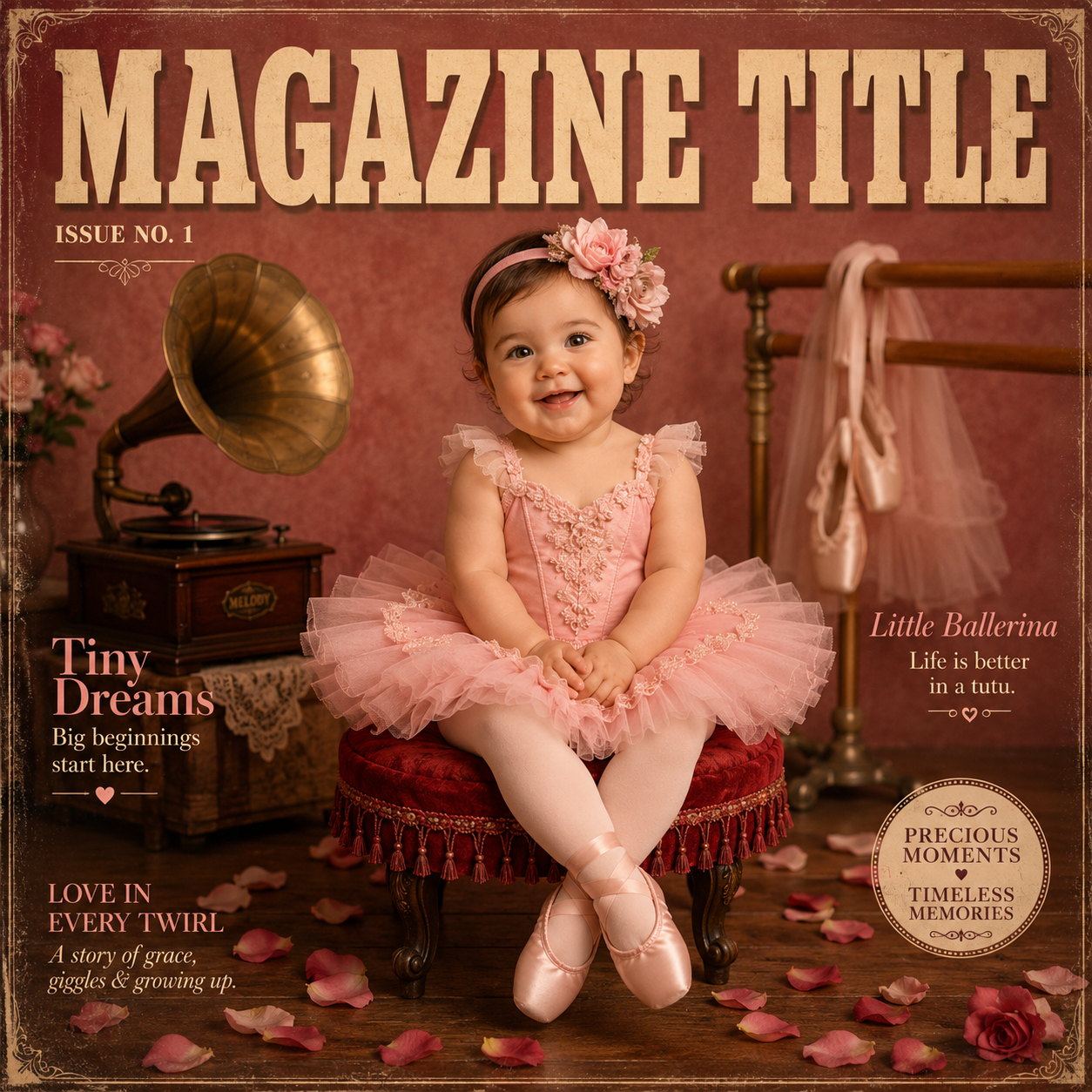 Vintage Baby Magazine Covers