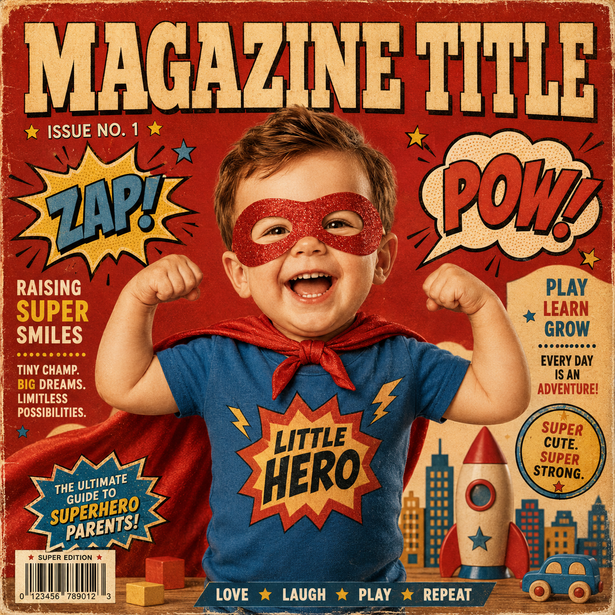 Vintage Baby Magazine Covers
