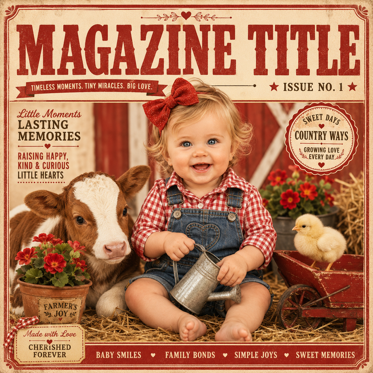 Vintage Baby Magazine Covers