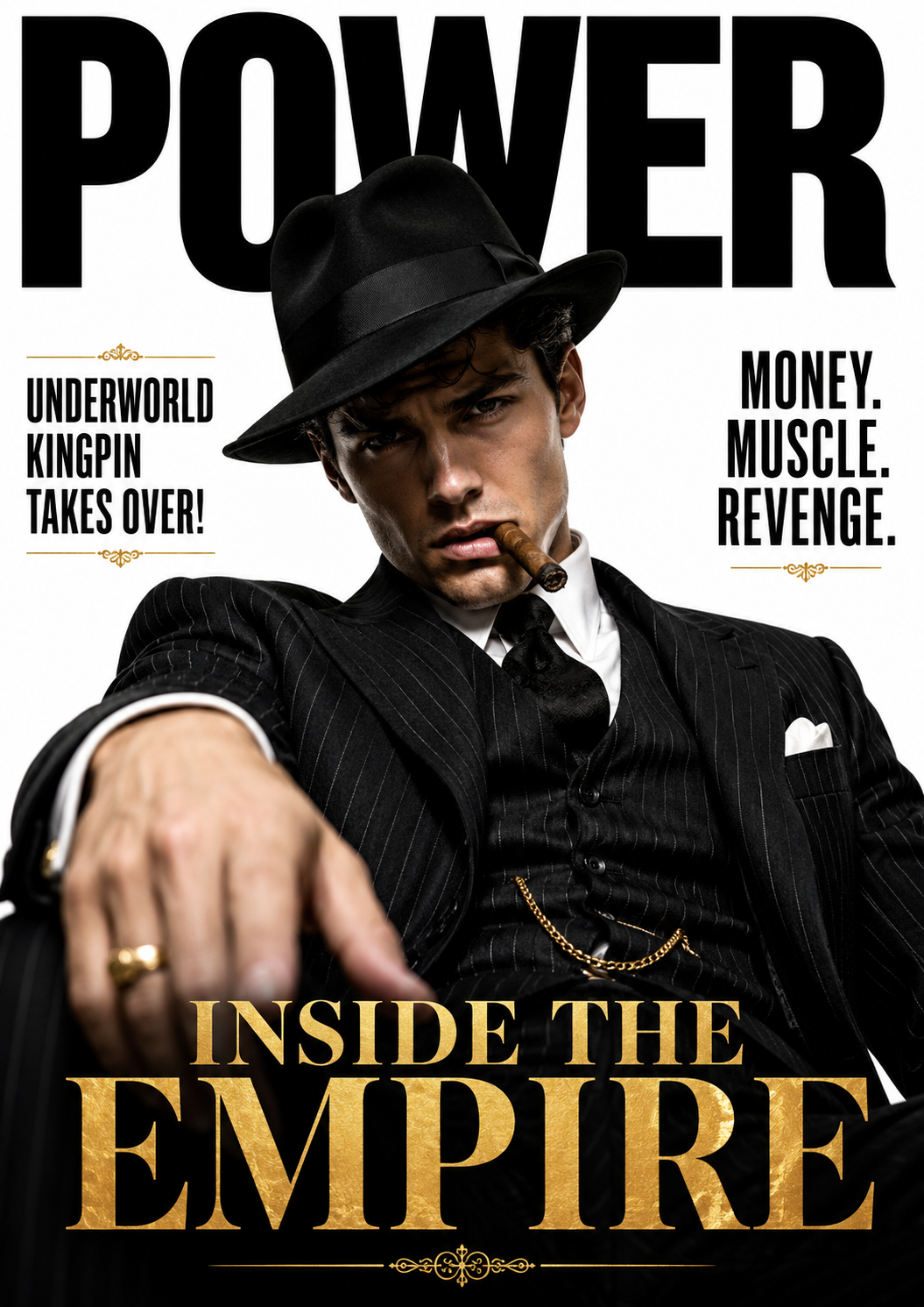Viral Power Hand Magazine Covers